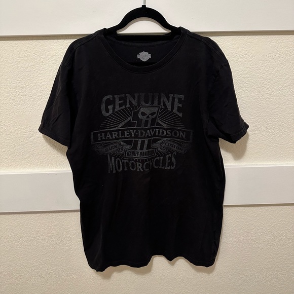 Men’s Short Sleeve Harley Davidson Motorcycle Tee sz XXL - Picture 1 of 4